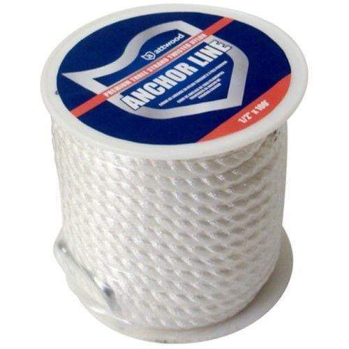 Attwood Marine Qualifies for Free Shipping Attwood Anchor Line White Twisted w/ timble 1/2" x 100' #11709-1