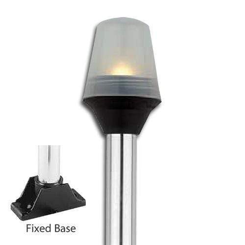 Attwood Marine Qualifies for Free Shipping Attwood Anti-Glare All-Round LED Light Fixed Base 8" Folding Pole #5552-08-7