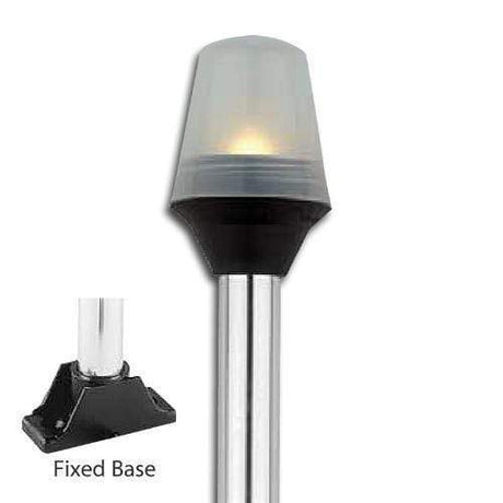 Attwood Marine Qualifies for Free Shipping Attwood Anti-Glare All-Round LED Light Fixed Base 8" Folding Pole #5552-08-7