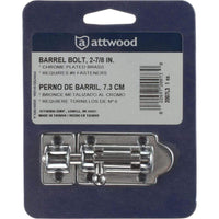 Attwood Marine Qualifies for Free Shipping Attwood Barrel Bolt 2-1/2