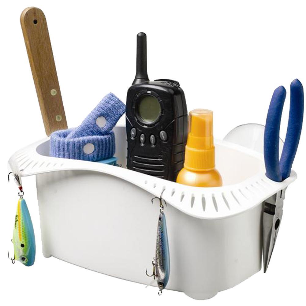 Attwood Marine Qualifies for Free Shipping Attwood Cockpit Organizer White #11849-2