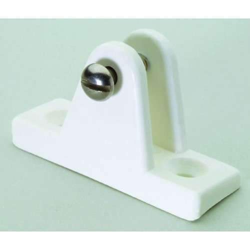 Attwood Marine Qualifies for Free Shipping Attwood Conv/Bimini Top Fitting Angle Hinge White #10600-3