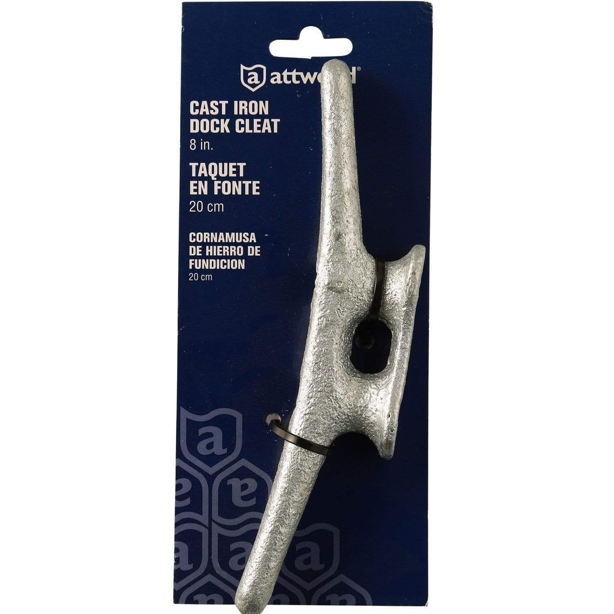 Attwood Dock Cleat Iron 8" #12102L3