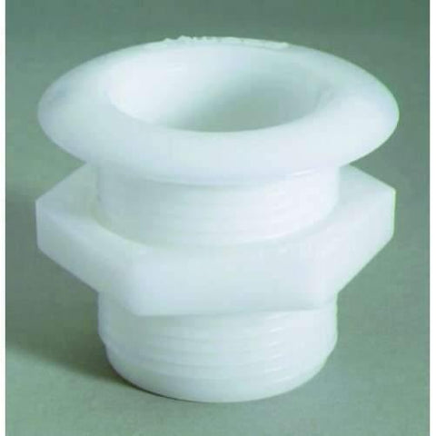 Attwood Marine Qualifies for Free Shipping Attwood Drain Fitting 1-1/8" diameter white acetal #3889-1