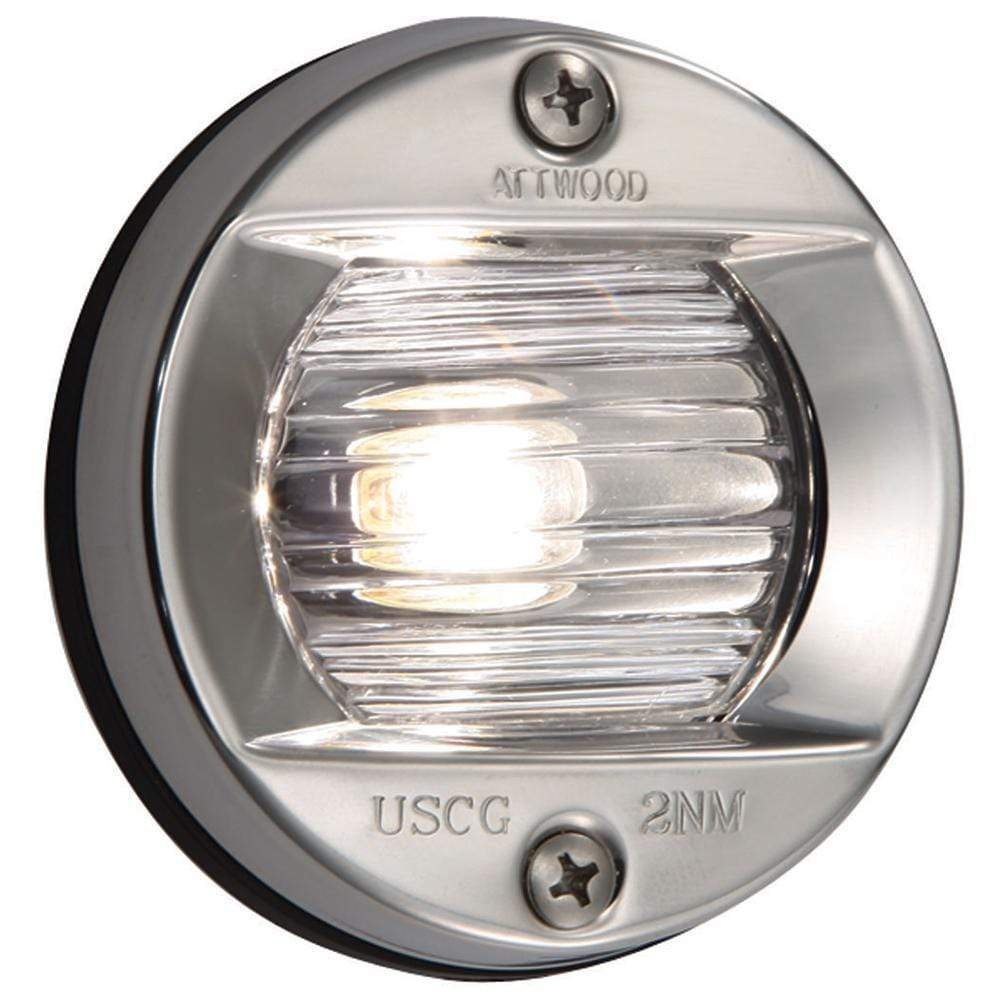 Attwood Marine Qualifies for Free Shipping Attwood E-Z Mount Flush Stern Light Stainless Round #6356D7