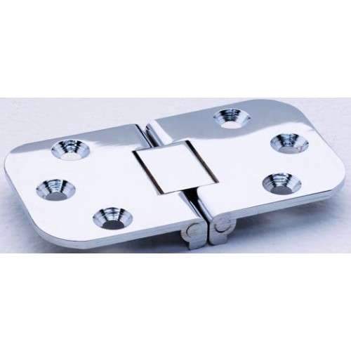 Attwood Marine Qualifies for Free Shipping Attwood Flush Hinge 2-3/4" x 1-5/8" Stamped SS Square Ends #66239-3
