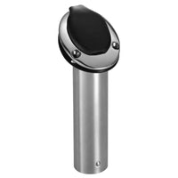 Attwood Marine Qualifies for Free Shipping Attwood Flush-Mount Rod Holder 30 Deg SS Closed 2 x 9 Black #66470-7