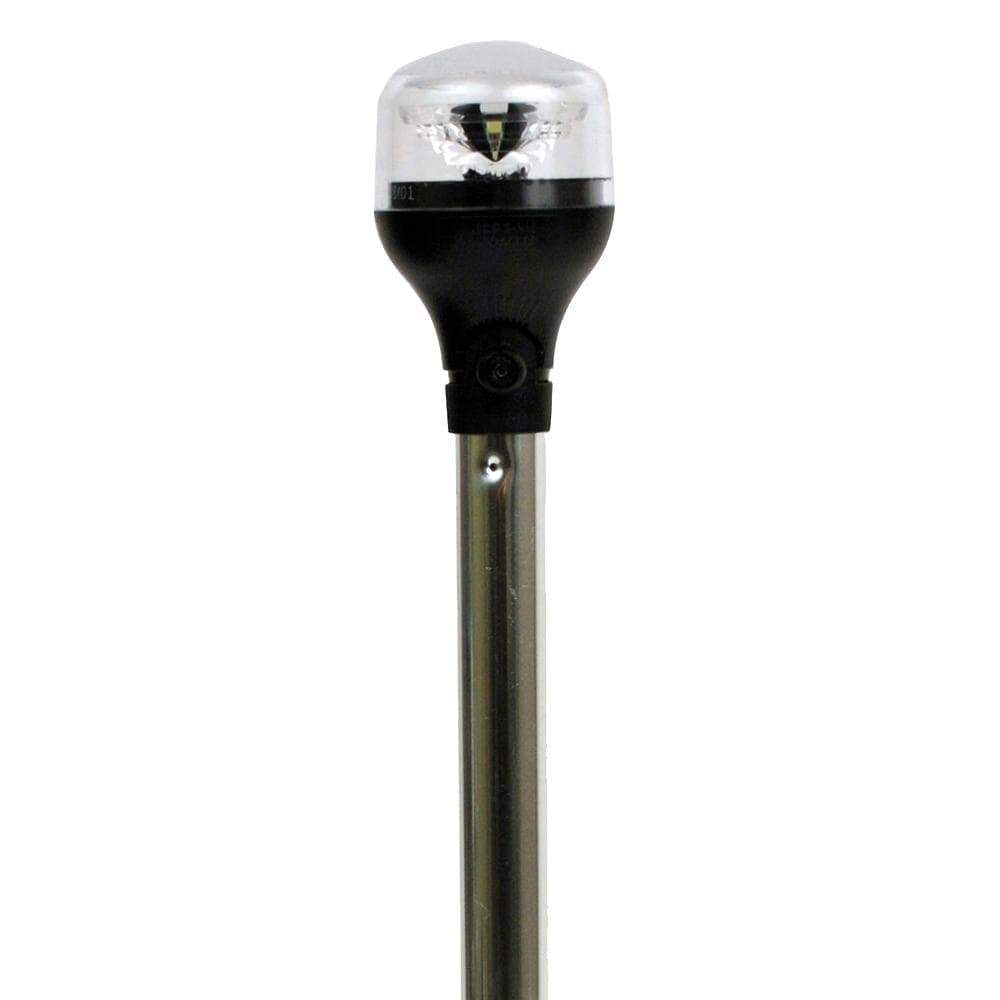 Attwood Marine Qualifies for Free Shipping Attwood Fold-Down All-Round 12" Vertical Mount #5557-PV12A7