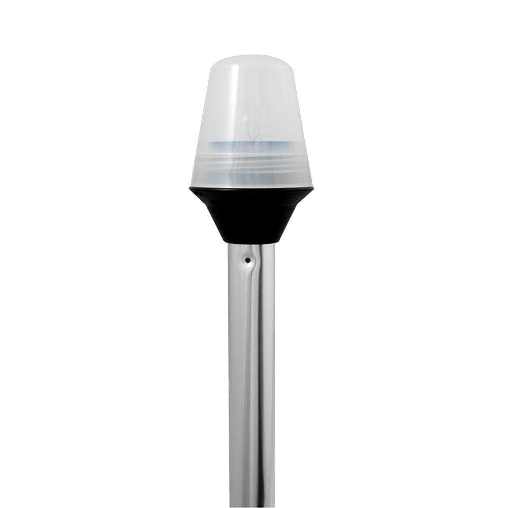 Attwood Marine Qualifies for Free Shipping Attwood Frosted Globe All-Round Pole Light Lock Collar 30" #5110-30-7