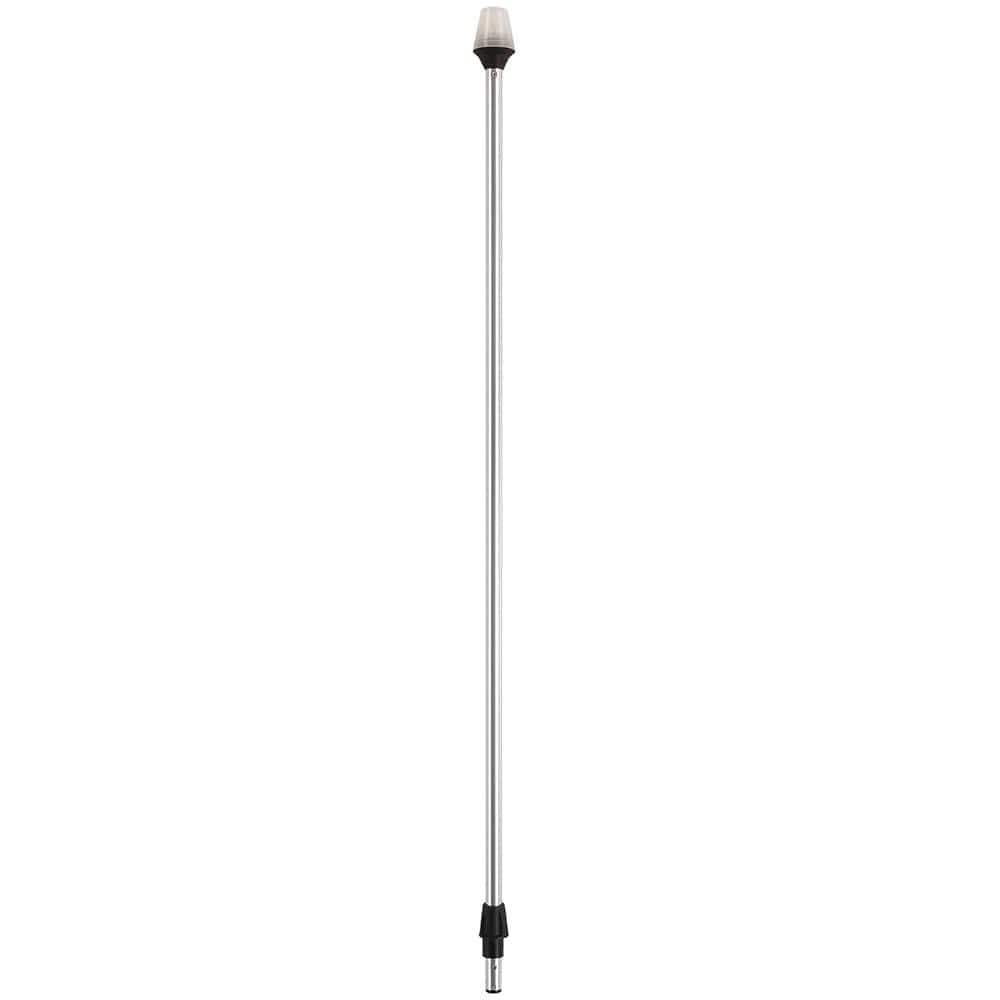 Attwood Frosted Globe All-Round Pole Light Lock Collar 42" #5110-42-7