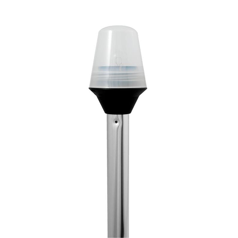 Attwood Marine Qualifies for Free Shipping Attwood Frosted Globe All-Round Pole Light Lock Collar 54" #5110-54-7