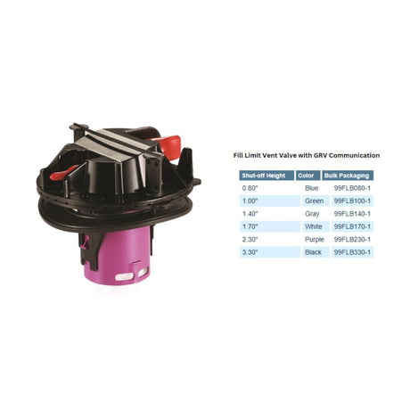 Attwood Marine Qualifies for Free Shipping Attwood Fuel Limit Vent Valve 1.7" White #99FLB170-1S