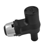 Attwood Fuel Tank Vent 90-Degree Black Plastic SS Trim Cover #66419-3