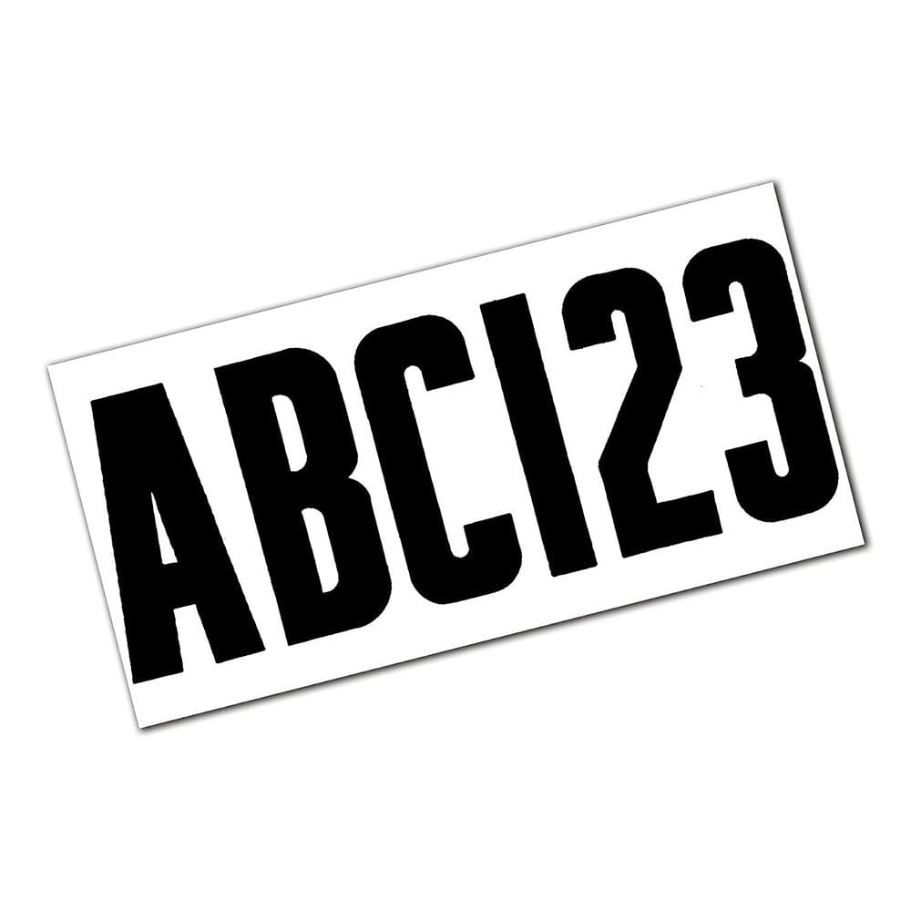Attwood Marine Qualifies for Free Shipping Attwood Letter Number Kit Black #14142-7