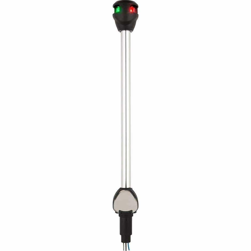 Attwood Marine Qualifies for Free Shipping Attwood Lightarmor Bi-Color 10" Pole Light With Task Light #NV6LC2-10-7