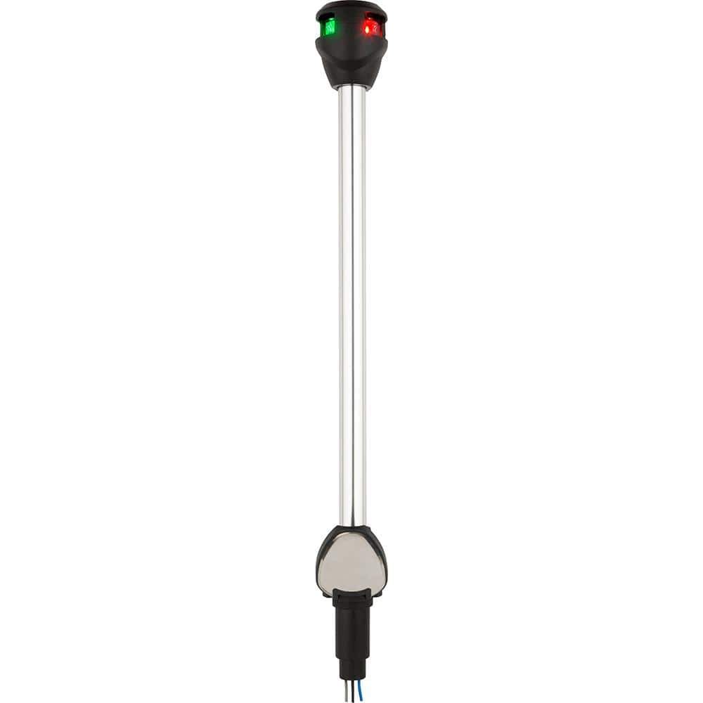 Attwood Marine Qualifies for Free Shipping Attwood Lightarmor Bi-Color 14" Pole Light With Task Light #NV6LC2-14-7