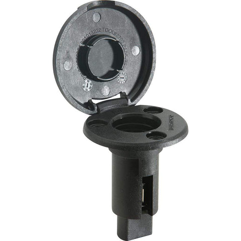 Attwood LightArmor Plug-In Light Base 2-Pin Black #910R2PB-7