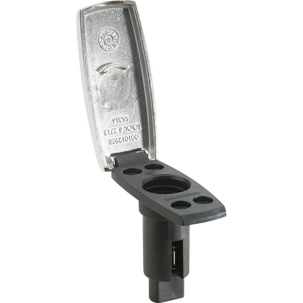 Attwood LightArmor Plug-In Light Base 2-Pin Stainless #910V2SS-7