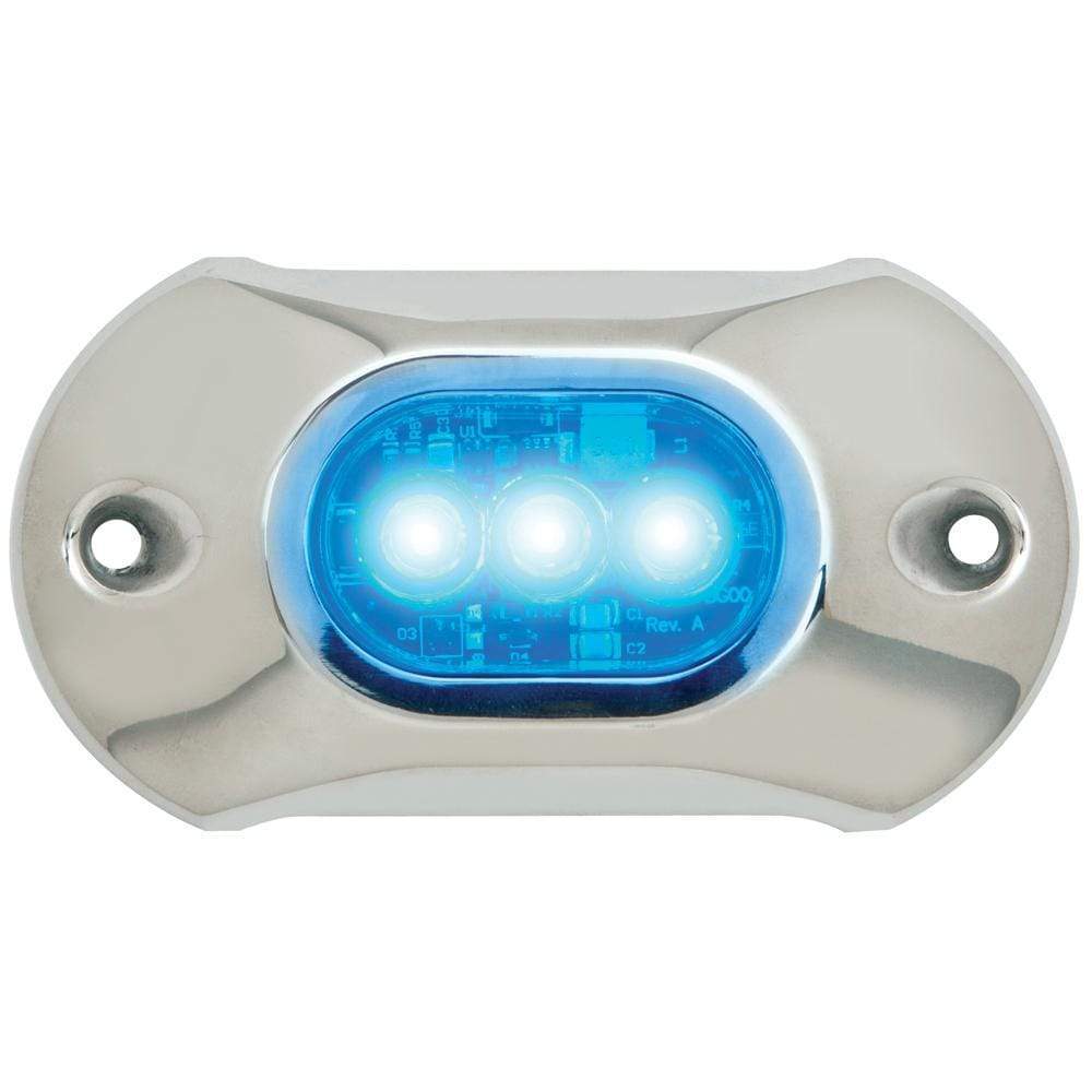 Attwood Marine Qualifies for Free Shipping Attwood Lightarmor Underwater Light 3 LED Blue #65UW03B-7