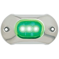 Attwood Marine Qualifies for Free Shipping Attwood Lightarmor Underwater Light 3 LED Green #65UW03G-7
