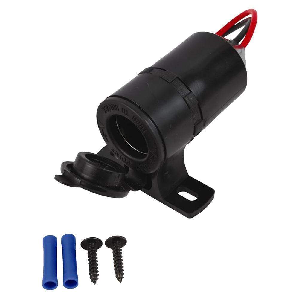 Attwood Marine 12v Single Outlet Surface-Mount #11862-6