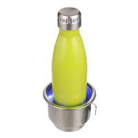 Attwood Marine Cup Holder SS Blue LED #11786B-7