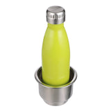Attwood Marine Cup Holder SS Blue LED #11786B-7
