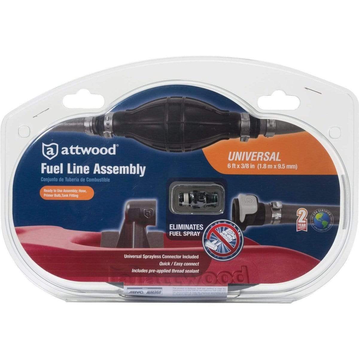 Attwood Marine Qualifies for Free Shipping Attwood Marine Fuel Kit Universal USC 6' #93806UUS7