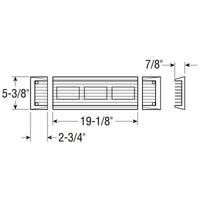 Attwood Marine Qualifies for Free Shipping Attwood Modular vent center sections white for 4