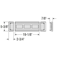 Attwood Marine Qualifies for Free Shipping Attwood Modular vent end sections white for 4