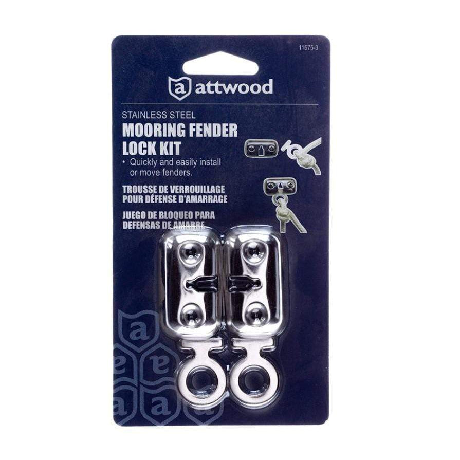 Attwood Marine Qualifies for Free Shipping Attwood Mooring Fender Lock Kit Stainless #11575-3
