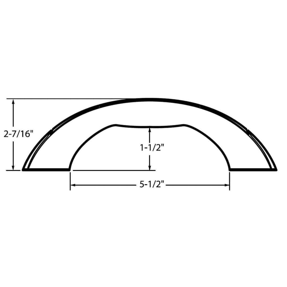 Attwood Marine Qualifies for Free Shipping Attwood One-Piece Vinyl Grab Handle Bulk #2054-1