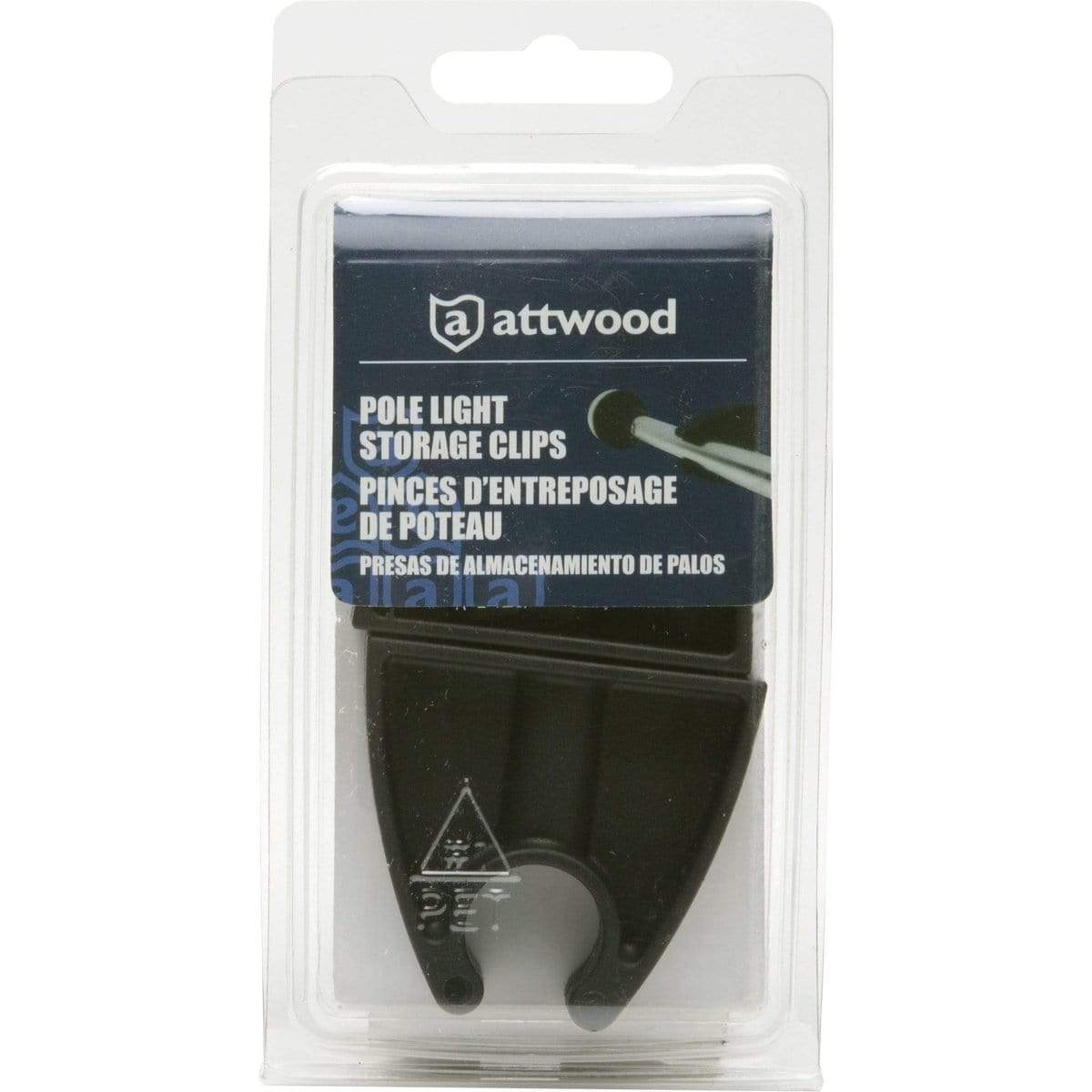 Attwood Marine Qualifies for Free Shipping Attwood Pole Light Storage Clips for 3/4" D poles black #7571-7