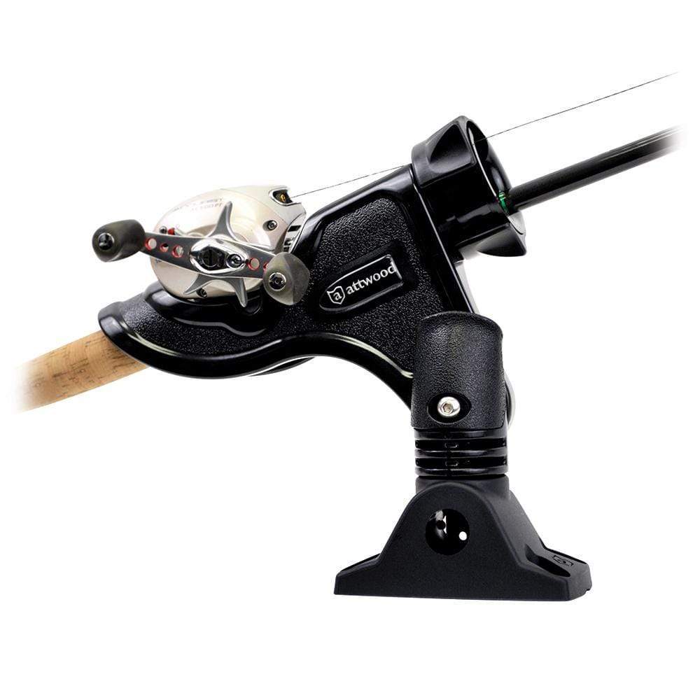 Attwood Marine Qualifies for Free Shipping Attwood Pro Series II Rod Holder Black #5010-4