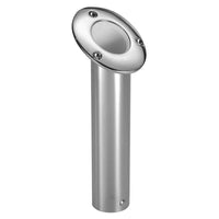Attwood Rod Holder 30-Degree SS Open 2.25 x 11 White #66462W7