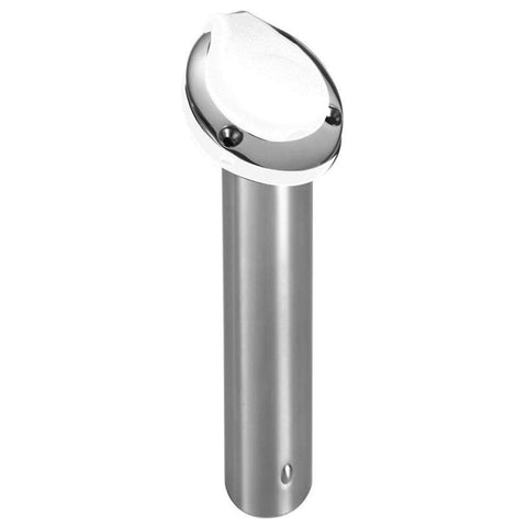 Attwood Marine Qualifies for Free Shipping Attwood Rod Holder 30-Degree SS Open 2.25 x 11 White #66462W7