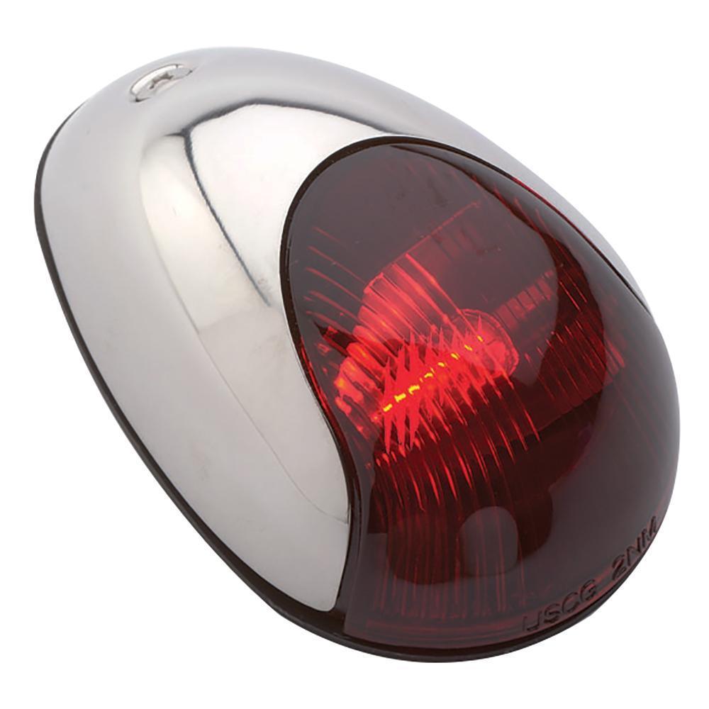 Attwood Marine Qualifies for Free Shipping Attwood Stainless Vertical Mount Sidelight Red 2nm #3838R7