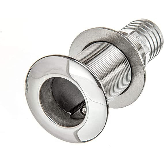 Attwood Marine Qualifies for Free Shipping Attwood Thru-Transom Scupper 1-1/2" Stainless 5-1/2" L #66553-3