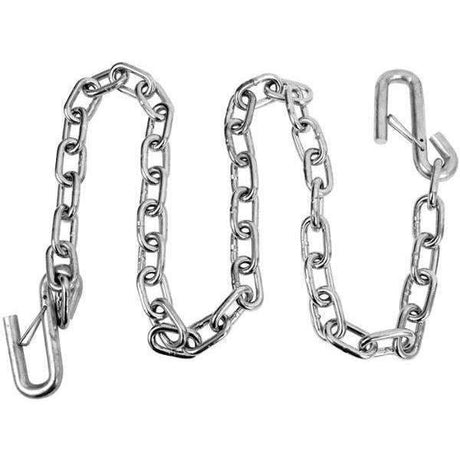 Attwood Marine Qualifies for Free Shipping Attwood Trailer Safety Chain 1/4" x 51" with Spring Clip #11011-7