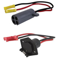 Attwood Trolling Motor Connectors Male/Female Kit #7622-7