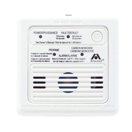 Atwood Mobile Products Qualifies for Free Shipping Atwood RV Carbon Monoxide and Propane Gas Detector 12v White #36681