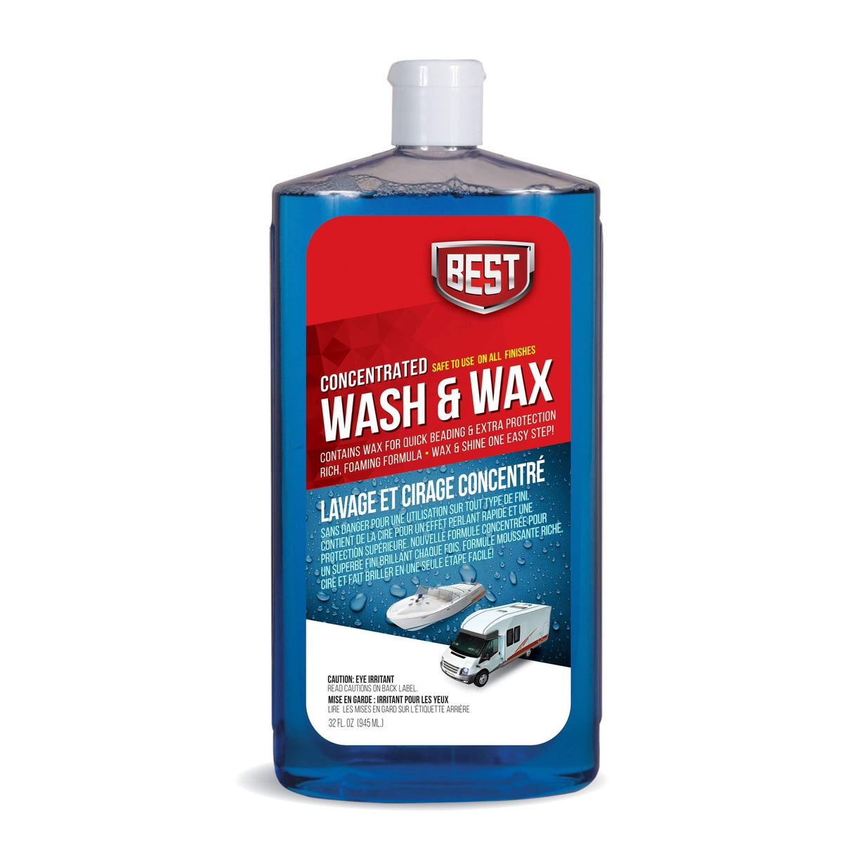 B.E.S.T. Qualifies for Free Shipping B.E.S.T. Wash and Wax Concentrate 32 oz #60032