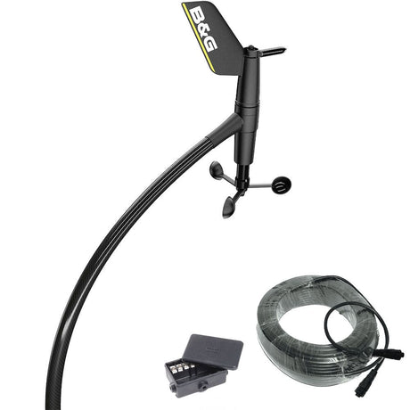 B & G Qualifies for Free Shipping B&G WS710 0.8m Vertical Wind S Pack 35m Cable & Junction Box #000-14384-001