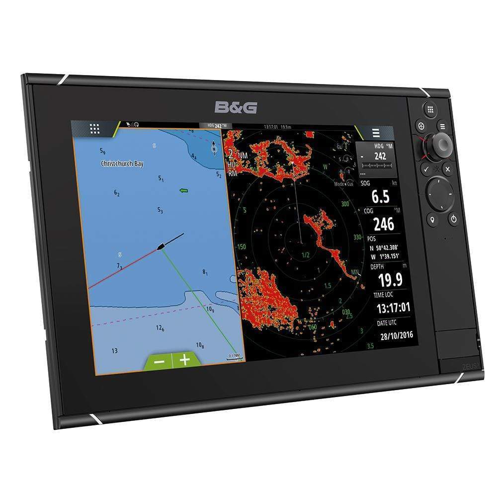 B&G Zeus3 -12 12" Combo MFD Display with Insight Charts #000-13243-001