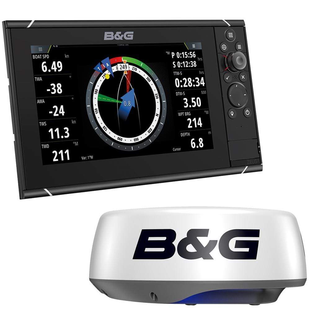 B & G Not Qualified for Free Shipping B&G Zeus3S 12 MFD And Halo20+ Radar Bundle #000-15562-001