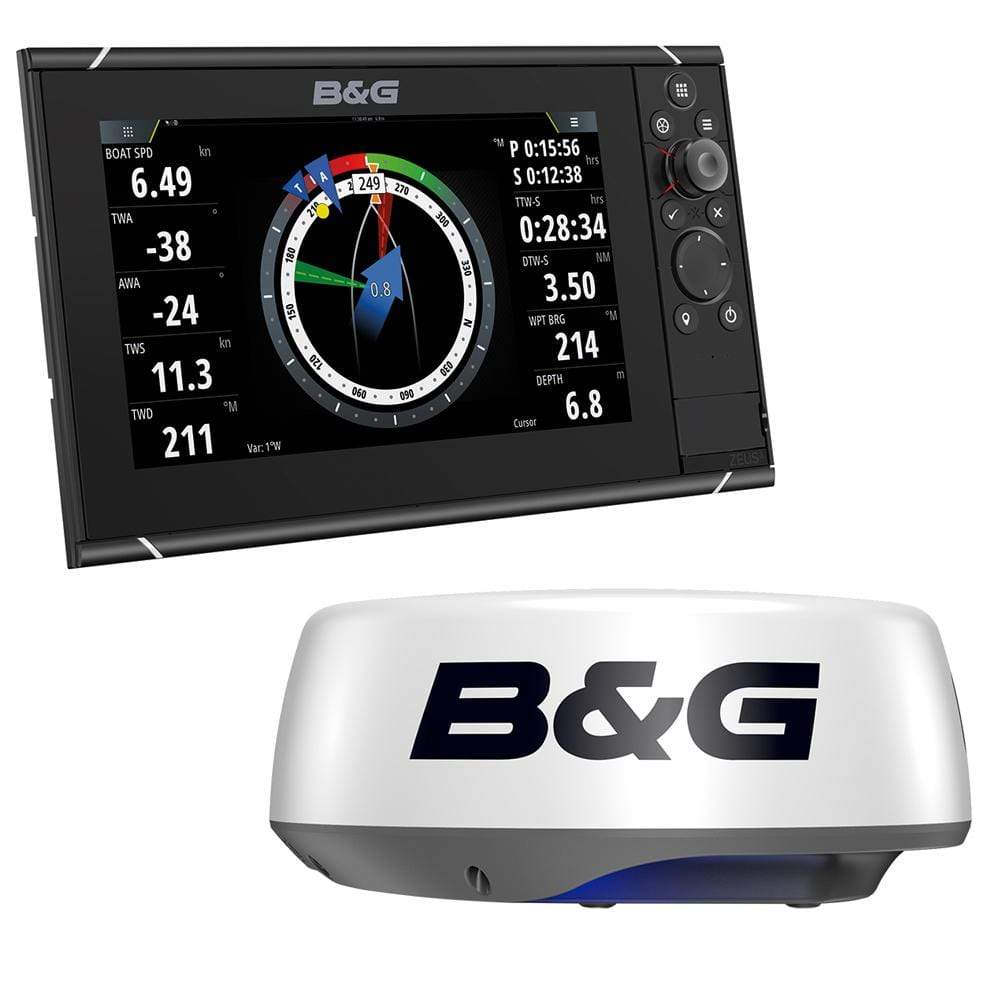 B & G Not Qualified for Free Shipping B&G Zeus3S 9 MFD Halo20+ Radar Bundle Package #000-15561-001