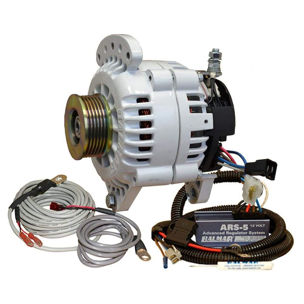 Balmar Alternator 120a Saddle Mount ARS Regulator #60-YP-120-K6