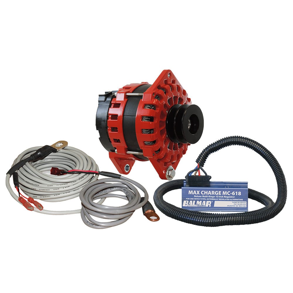 Balmar Qualifies for Free Shipping Balmar Alternator 250a Kit 12v 3.15" Dual Foot Saddle #XT-DF-250-DV-KIT