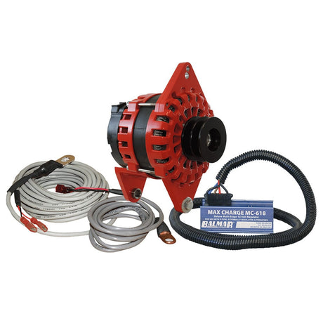 Balmar Qualifies for Free Shipping Balmar Alternator 250a Kit 12v 4" Dual Foot Saddle #XT-DF4-250-DV-KIT