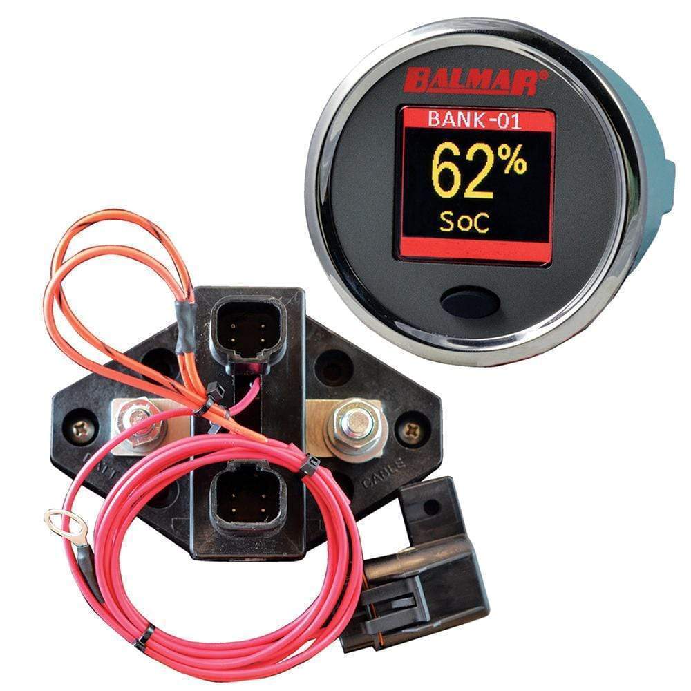Balmar Qualifies for Free Shipping Balmar Battery Monitor Kit with Display Shunt 10m Cable #SG200